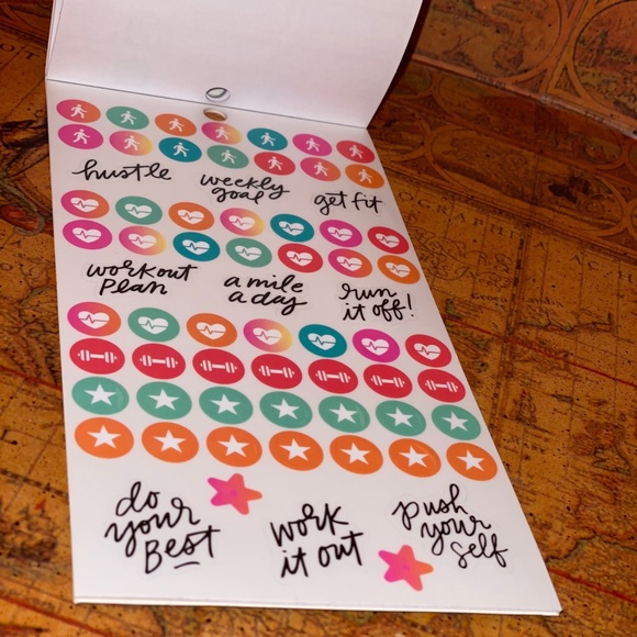 The Happy Planner Other Happy Planner Stickers Book Fitness Poshmark